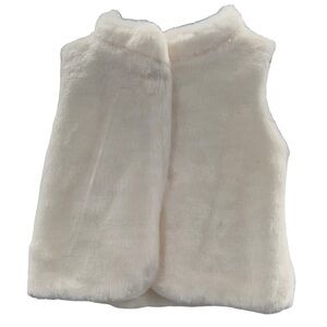 Carter’s Baby Girl Faux Fur Vest, Size 12 Months